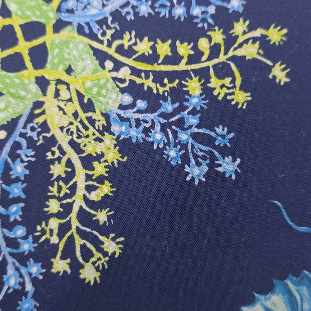 Williams Sonoma Home Deep Sea Printed Organic Bedding Duvet Cover, King/CK